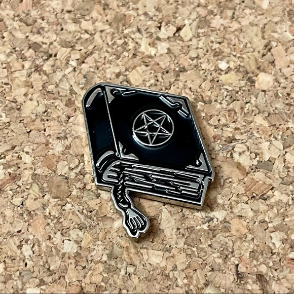 Magic Witch Book Enamel Pin - Picture 6 of 6